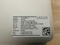 Apple macbook air a1466 laptop (6x) - afbeelding 13 van  13