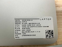Apple macbook air a1466 laptop (8x) - afbeelding 2 van  12