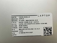 Apple macbook air a1466 laptop (8x) - afbeelding 11 van  12