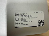 Apple macbook air a1466 laptop (8x) - afbeelding 10 van  12