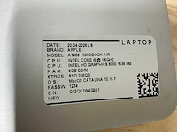 Apple macbook air a1466 laptop (8x) - afbeelding 11 van  12