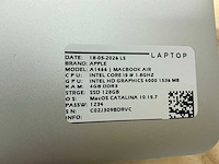 Apple macbook air a1466 laptop (8x) - afbeelding 4 van  13
