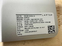 Apple macbook air a1466 laptop (8x) - afbeelding 8 van  13