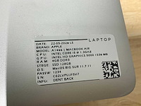 Apple macbook air a1466 laptop (8x) - afbeelding 3 van  6