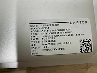 Apple macbook air a1466 laptop (8x) - afbeelding 3 van  7