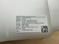 Apple macbook air a1466 laptop (8x) - afbeelding 4 van  7