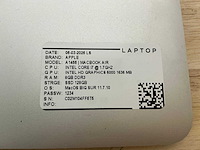 Apple macbook air a1466(i7) laptop (8x) - afbeelding 7 van  12
