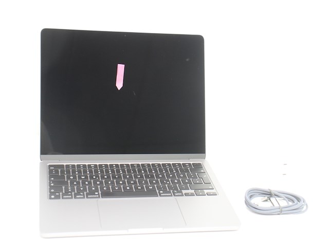 Apple macbook air m m2 laptop 13.6 8 gb 256 gb qwertz monterey grijs - afbeelding 2 van  3