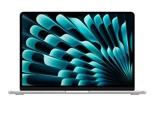 Apple macbook air m3 chip with 8-core cpu and 10-core gpu 8gb 512gb ssd silver - afbeelding 1 van  4