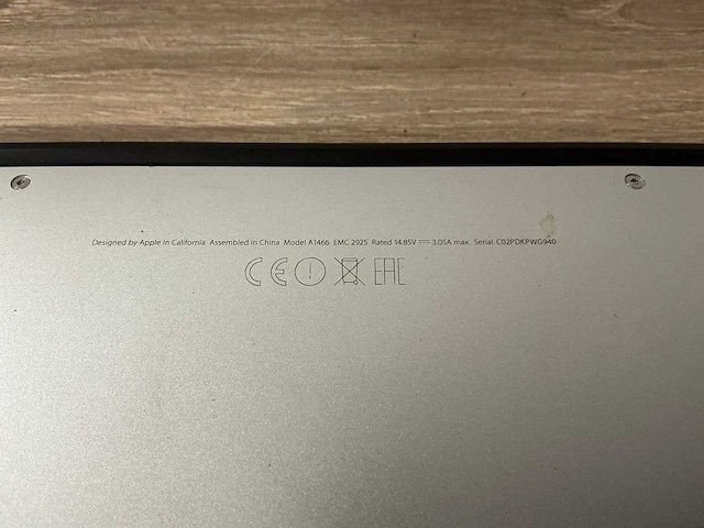 Apple macbook air7,2 laptop - afbeelding 6 van  6