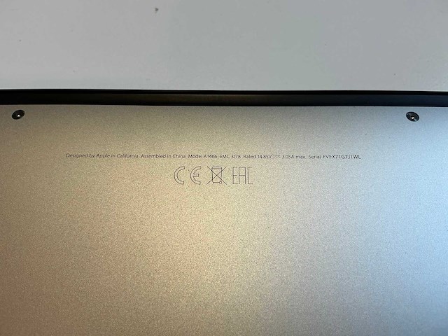 Apple macbook air7,2 laptop - afbeelding 6 van  7