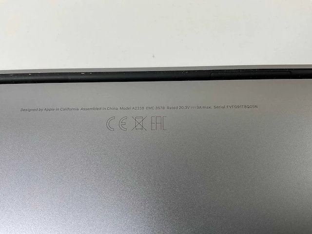 Apple macbook pro 13”, apple m1, 16 gb ram, 500 gb nvme laptop - afbeelding 7 van  7