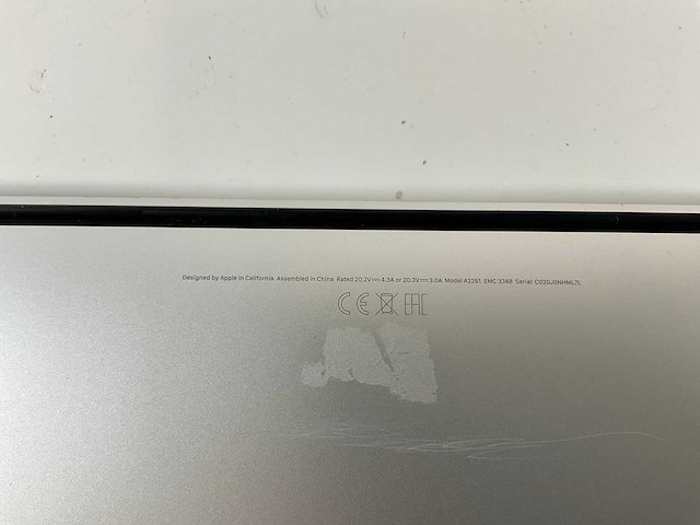 Apple macbook pro 13”, core(tm) i5 10th gen, 16 gb ram, 256 gb nvme laptop - afbeelding 7 van  7