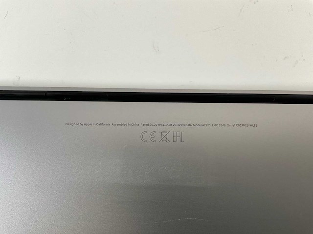 Apple macbook pro 13”, core(tm) i5 10th gen, 16 gb ram, 512 gb nvme laptop - afbeelding 7 van  7