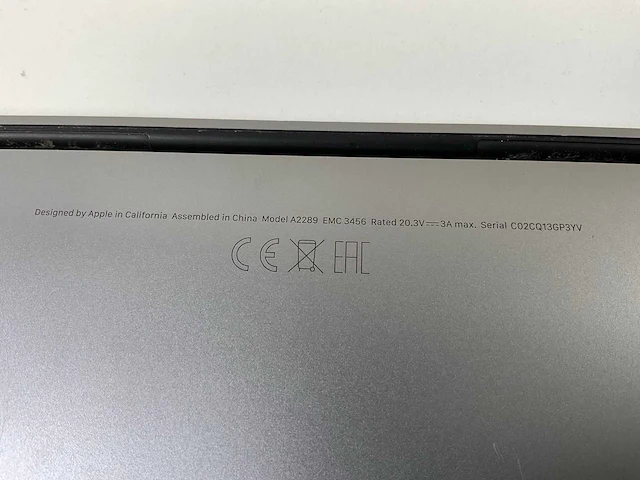 Apple macbook pro 13”, core(tm) i5 8th gen, 16 gb ram, 251 gb nvme laptop - afbeelding 7 van  7