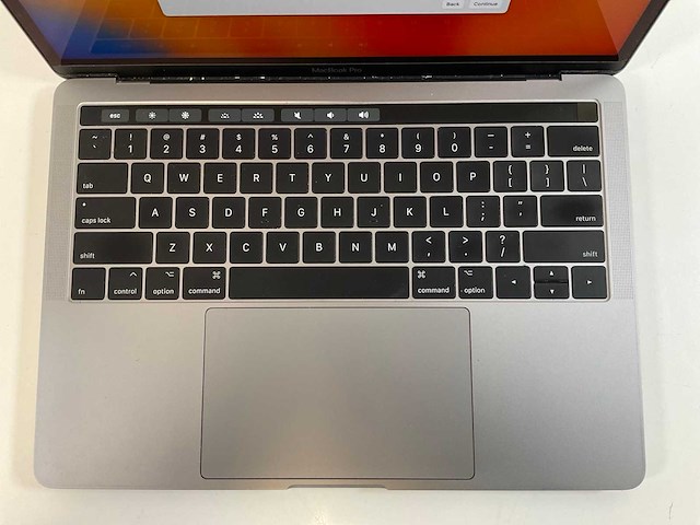 Apple macbook pro 13”, dualcore i5, 16 gb ram, 251 gb nvme laptop - afbeelding 4 van  7