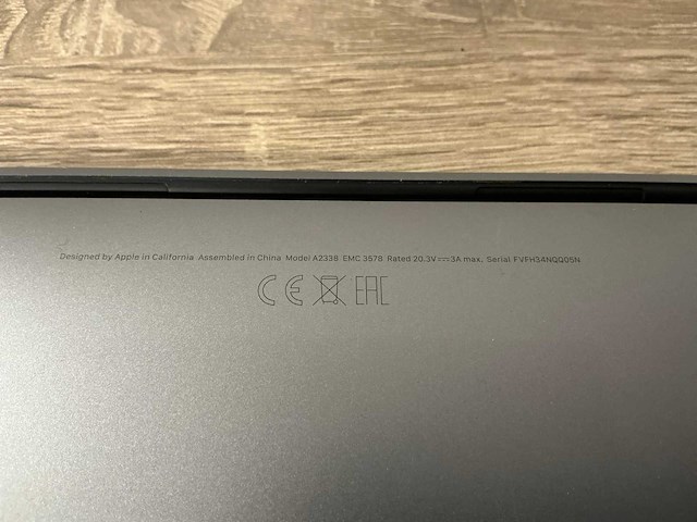 Apple macbook pro 13" (m1, 2020) - afbeelding 6 van  6