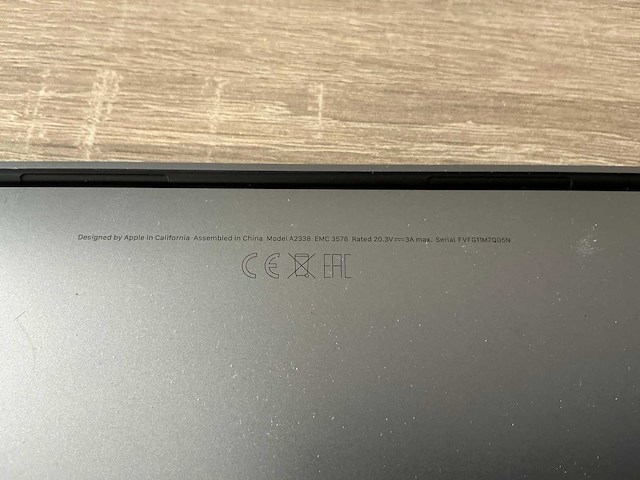 Apple macbook pro 13" (m1, 2020) - afbeelding 7 van  7