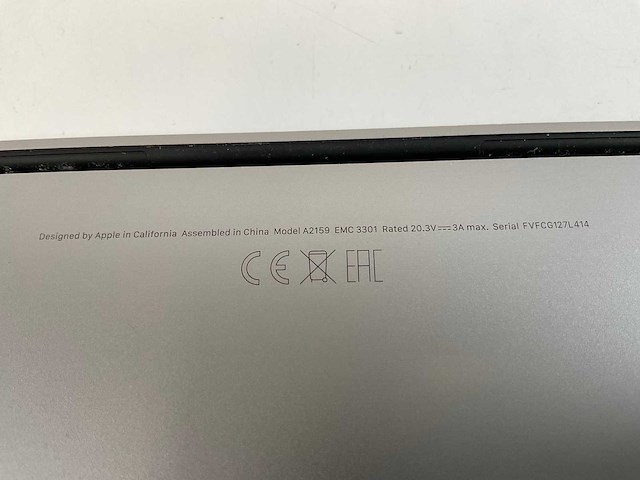 Apple macbook pro 13”, quadcore i5, 16 gb ram, 251 gb nvme laptop - afbeelding 6 van  8