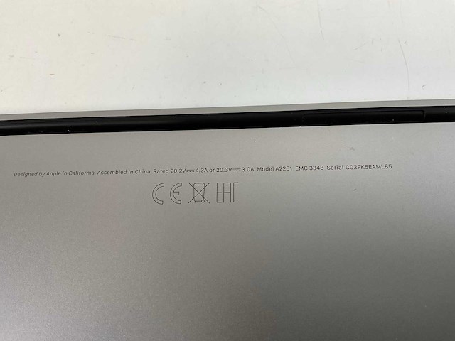 Apple macbook pro 13”, quadcore i5, 16 gb ram, 500 gb nvme laptop - afbeelding 7 van  8