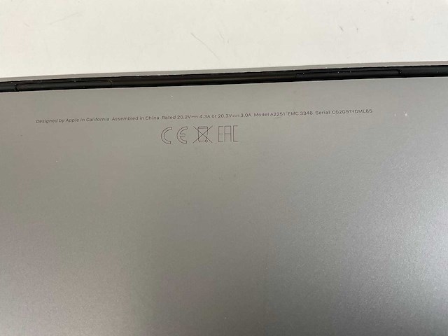 Apple macbook pro 13”, quadcore i5, 16 gb ram, 500 gb nvme laptop - afbeelding 7 van  8