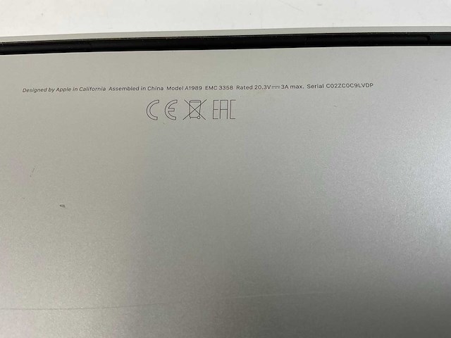 Apple macbook pro 13”, quadcore i7, 16 gb ram, 500 gb nvme laptop - afbeelding 7 van  7
