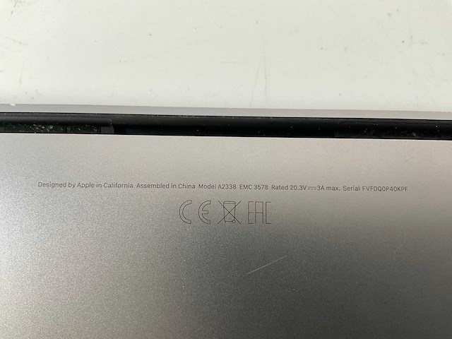 Apple macbook pro 13.3”, apple m1, 16 gb ram, 1 tb ssd laptop - afbeelding 8 van  8