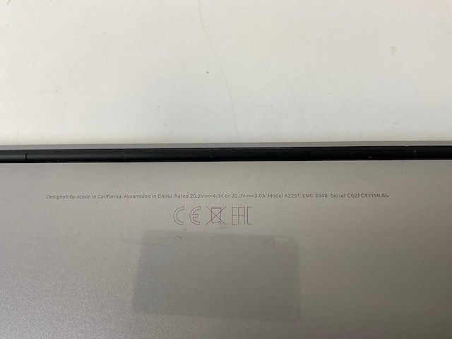Apple macbook pro 13.3”, core(tm) i5 10th gen, 16 gb ram, 500 gb nvme laptop - afbeelding 7 van  7