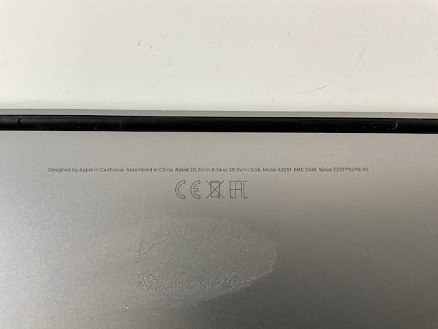 Apple macbook pro 13,3”, core(tm) i5 10th gen, 16 gb ram, 500 gb nvme laptop - afbeelding 7 van  7