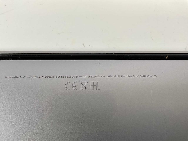 Apple macbook pro 13,3”, core(tm) i5 10th gen, 16 gb ram, 500 gb nvme laptop - afbeelding 7 van  7