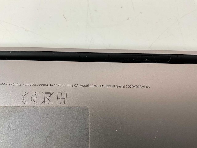 Apple macbook pro 13.3”, core(tm) i5 10th gen, 16 gb ram, 500 gb ssd laptop - afbeelding 7 van  7