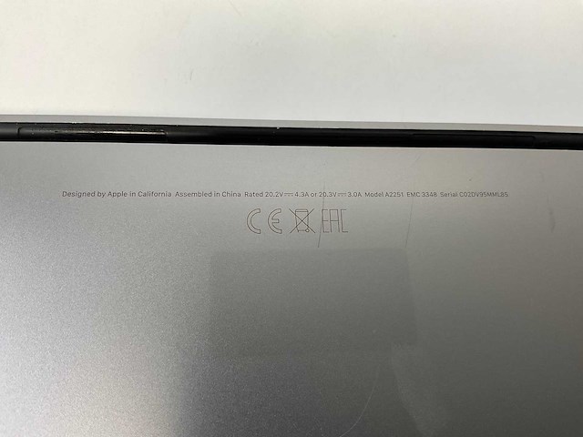 Apple macbook pro 13.3”, core(tm) i5 10th gen, 16 gb ram, 512 gb nvme laptop - afbeelding 7 van  7