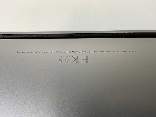 Apple macbook pro 13.3”, core(tm) i5 8th gen, 16 gb ram, 500 gb nvme laptop - afbeelding 7 van  7