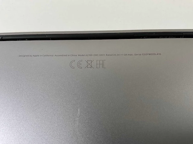 Apple macbook pro 13.3”, core(tm) i5 8th gen, 8 gb ram, 251 gb nvme laptop - afbeelding 7 van  7