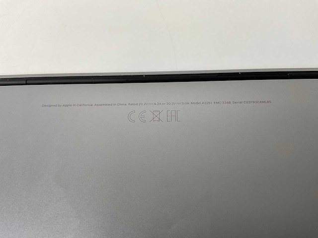 Apple macbook pro 13.3”, core(tm) i7 10th gen, 16 gb ram, 500 gb nvme laptop - afbeelding 7 van  7