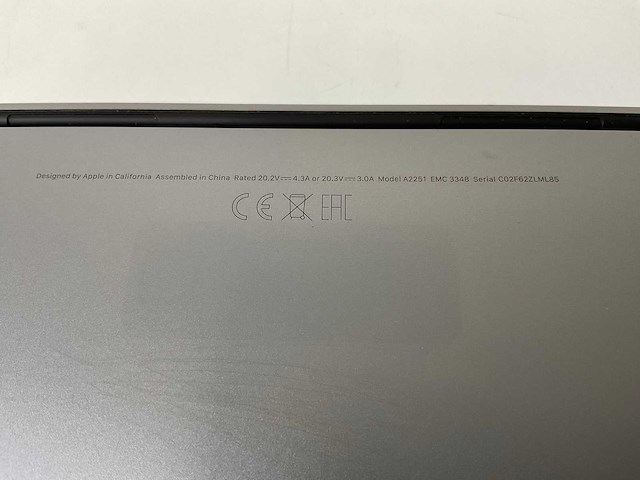Apple macbook pro 13.3”, core(tm) i7 10th gen, 16 gb ram, 500 gb nvme laptop - afbeelding 7 van  7