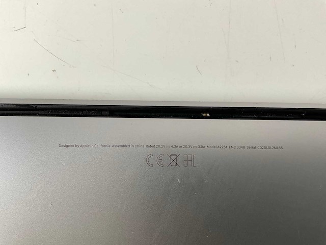Apple macbook pro 13.3”, core(tm) i7 10th gen, 16 gb ram, 500 gb nvme laptop - afbeelding 7 van  7