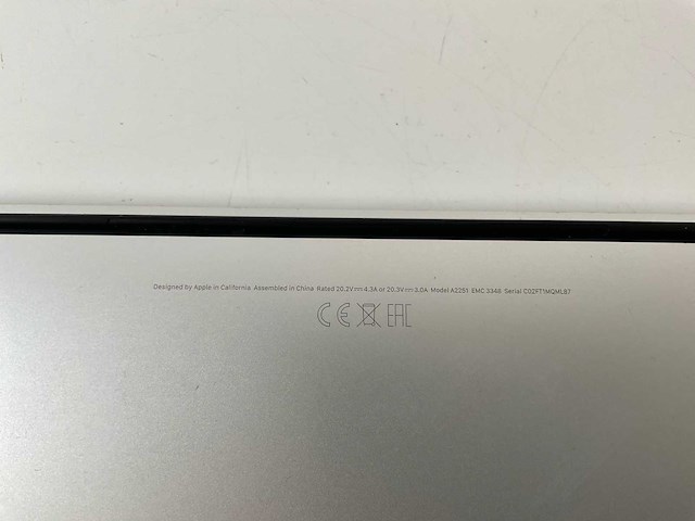 Apple macbook pro 13.3”, core(tm) i7 10th gen, 16 gb ram, 512 gb ssd laptop - afbeelding 7 van  7