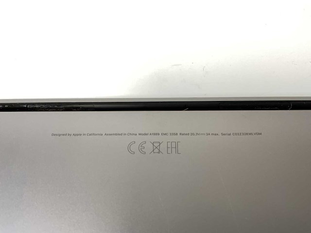 Apple macbook pro 13.3”, core(tm) i7 8th gen, 16 gb ram, 1 tb nvme laptop - afbeelding 7 van  7