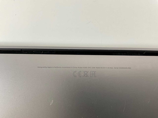 Apple macbook pro 13,3”, core(tm) i7 8th gen, 16 gb ram, 1 tb nvme laptop - afbeelding 7 van  7