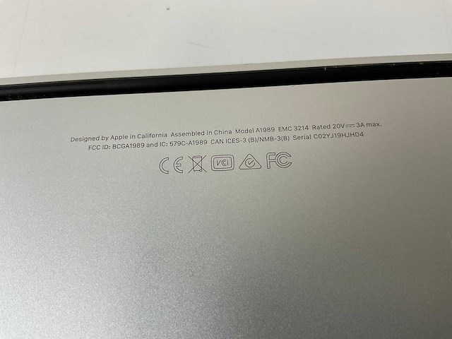 Apple macbook pro 13.3”, core(tm) i7 8th gen, 16 gb ram, 251 gb nvme laptop - afbeelding 7 van  7