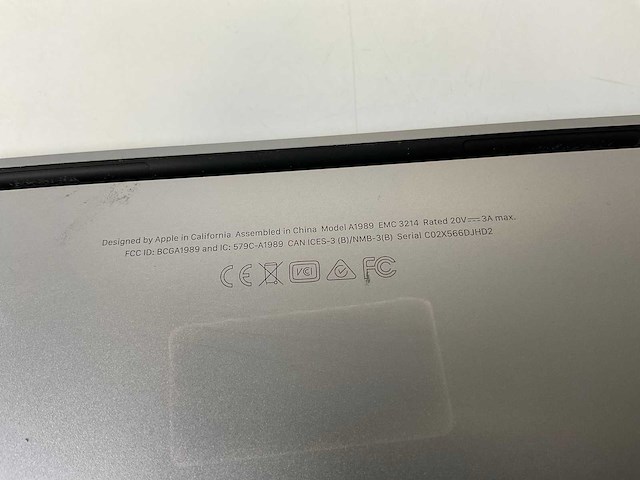 Apple macbook pro 13.3”, core(tm) i7 8th gen, 16 gb ram, 256 gb nvme laptop - afbeelding 7 van  7