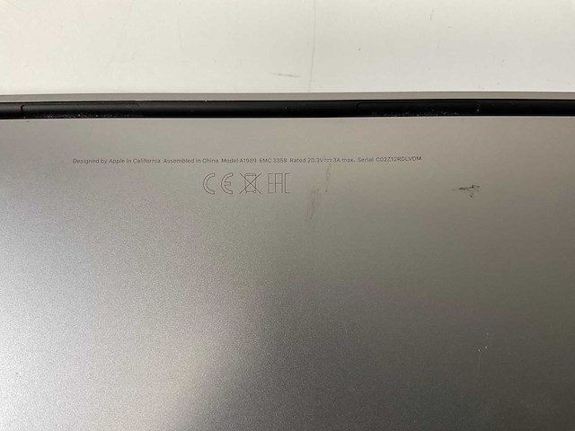 Apple macbook pro 13.3”, core(tm) i7 8th gen, 16 gb ram, 500 gb nvme laptop - afbeelding 7 van  7