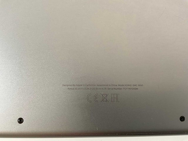 Apple macbook pro 13,3”, m1 pro, 32 gb ram, 500 gb nvme, m1 pro laptop - afbeelding 7 van  7