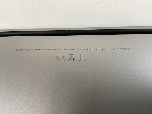 Apple macbook pro 13.3”, quadcore i5, 16 gb ram, 512 gb nvme laptop - afbeelding 7 van  7