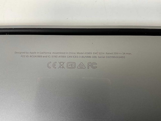 Apple macbook pro 13.3”, quadcore i7, 16 gb ram, 256 gb ssd laptop - afbeelding 7 van  7
