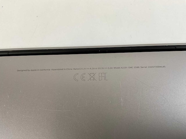 Apple macbook pro 13.3”, quadcore i7, 16 gb ram, 500 gb nvme laptop - afbeelding 7 van  7