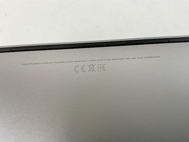 Apple macbook pro 13,3”, quadcore i7, 16 gb ram, 500 gb nvme laptop - afbeelding 7 van  7