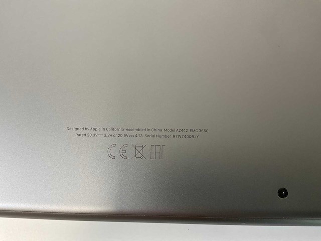 Apple macbook pro 14”, apple m1, 16 gb ram, 1 tb ssd laptop - afbeelding 7 van  7