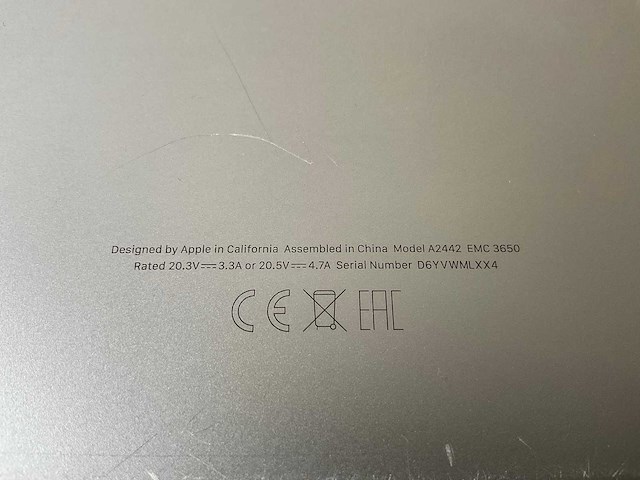 Apple macbook pro 14”, apple m1 max, 32 gb ram, 1 tb nvme laptop - afbeelding 7 van  7